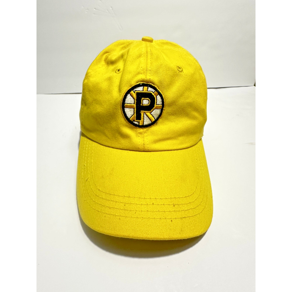 Providence Bruins Yellow Adjustable Hat Cap One Size AHL Hockey